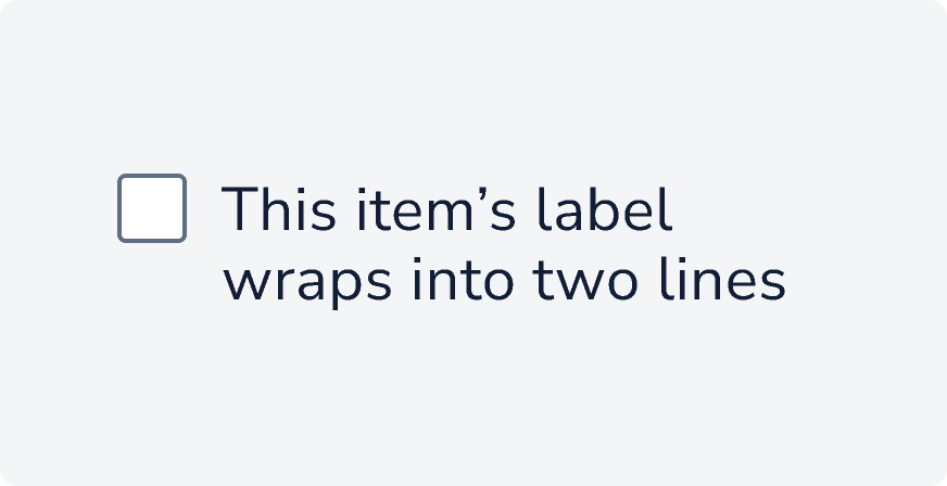 Overview | Checkbox | Made with Supernova