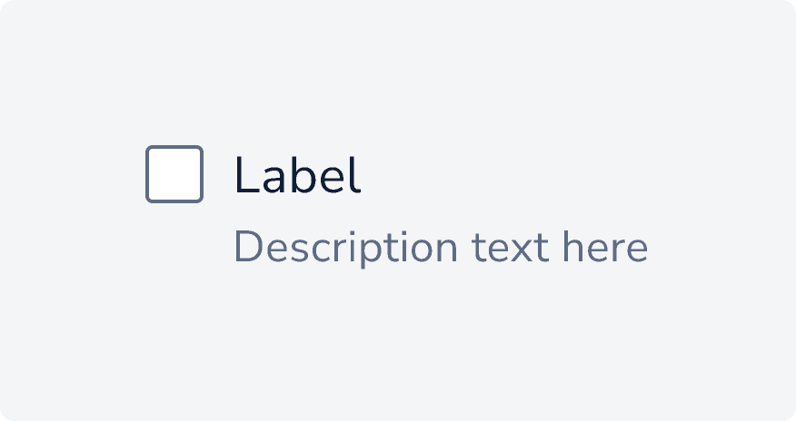 Overview | Checkbox | Made with Supernova
