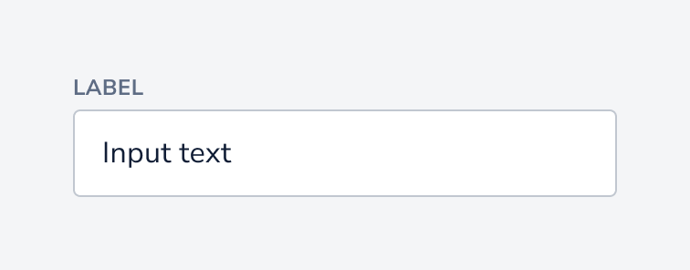 Overview | Text input | Made with Supernova