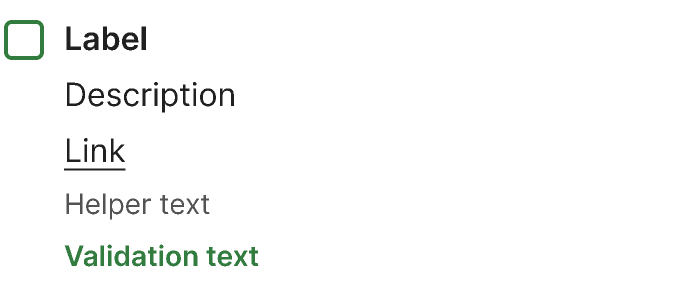 Checkbox