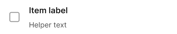 Item