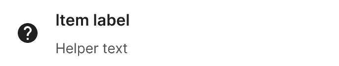 Item