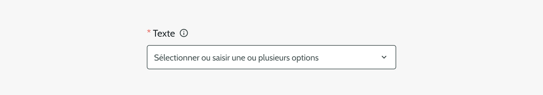 Sur un fond gris 