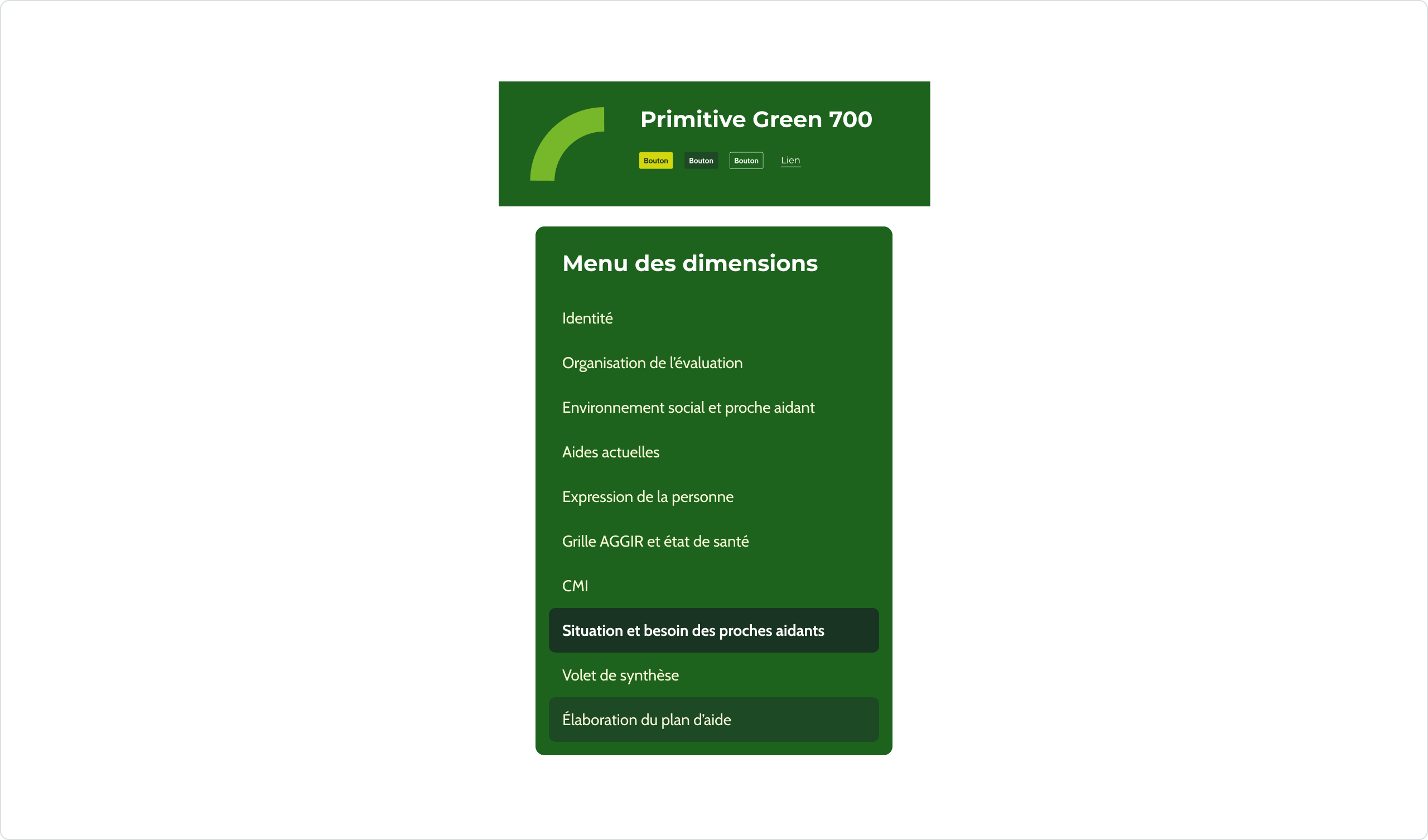 Élément contrasted ou on-floatting-menu