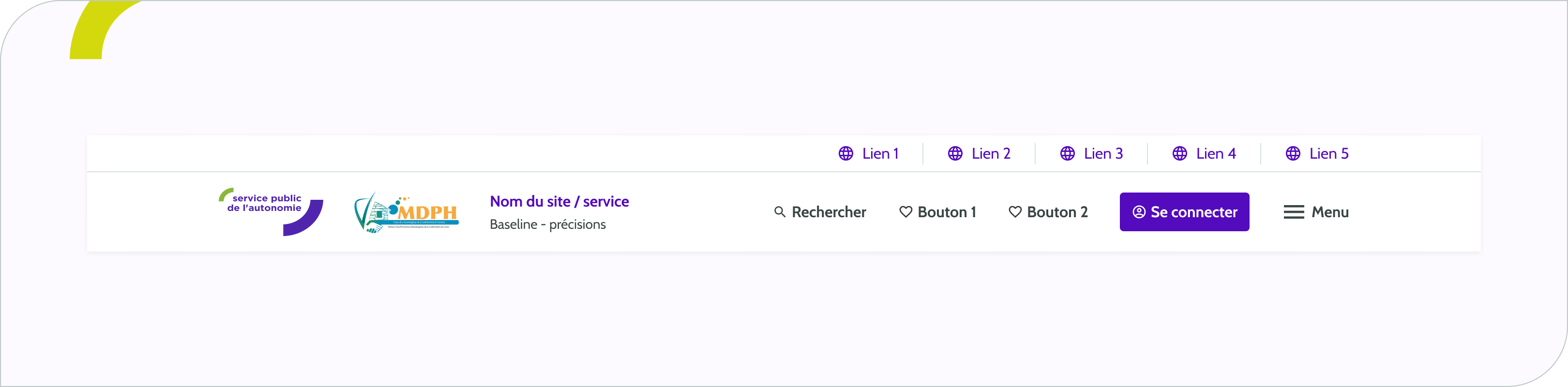 Header - Bandeau - classic