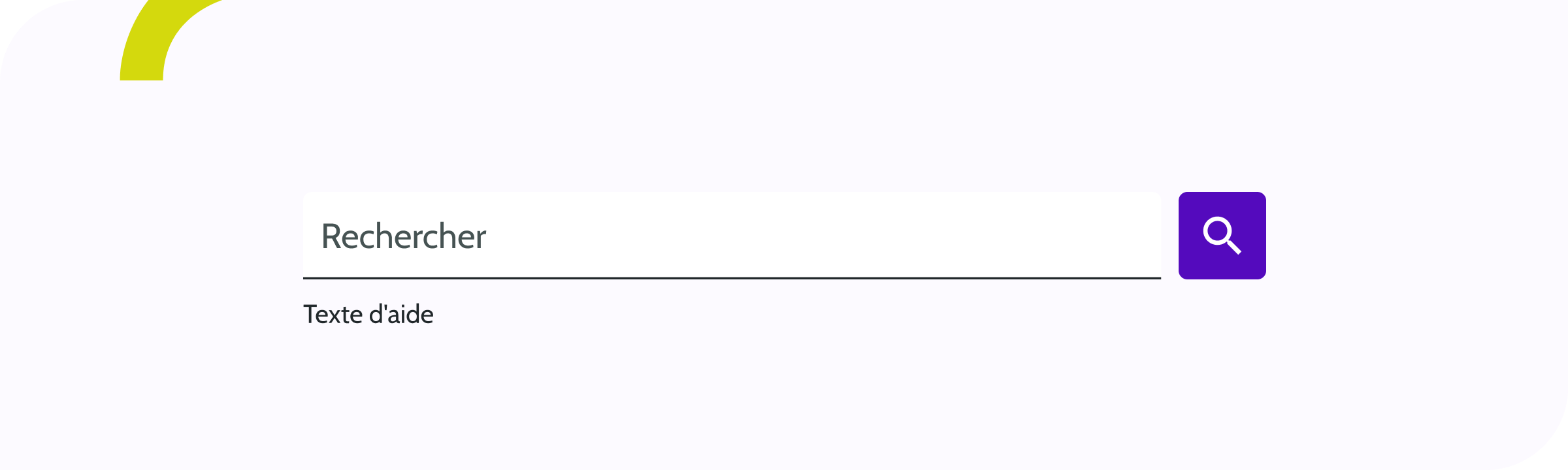 Search Bar - Bandeau