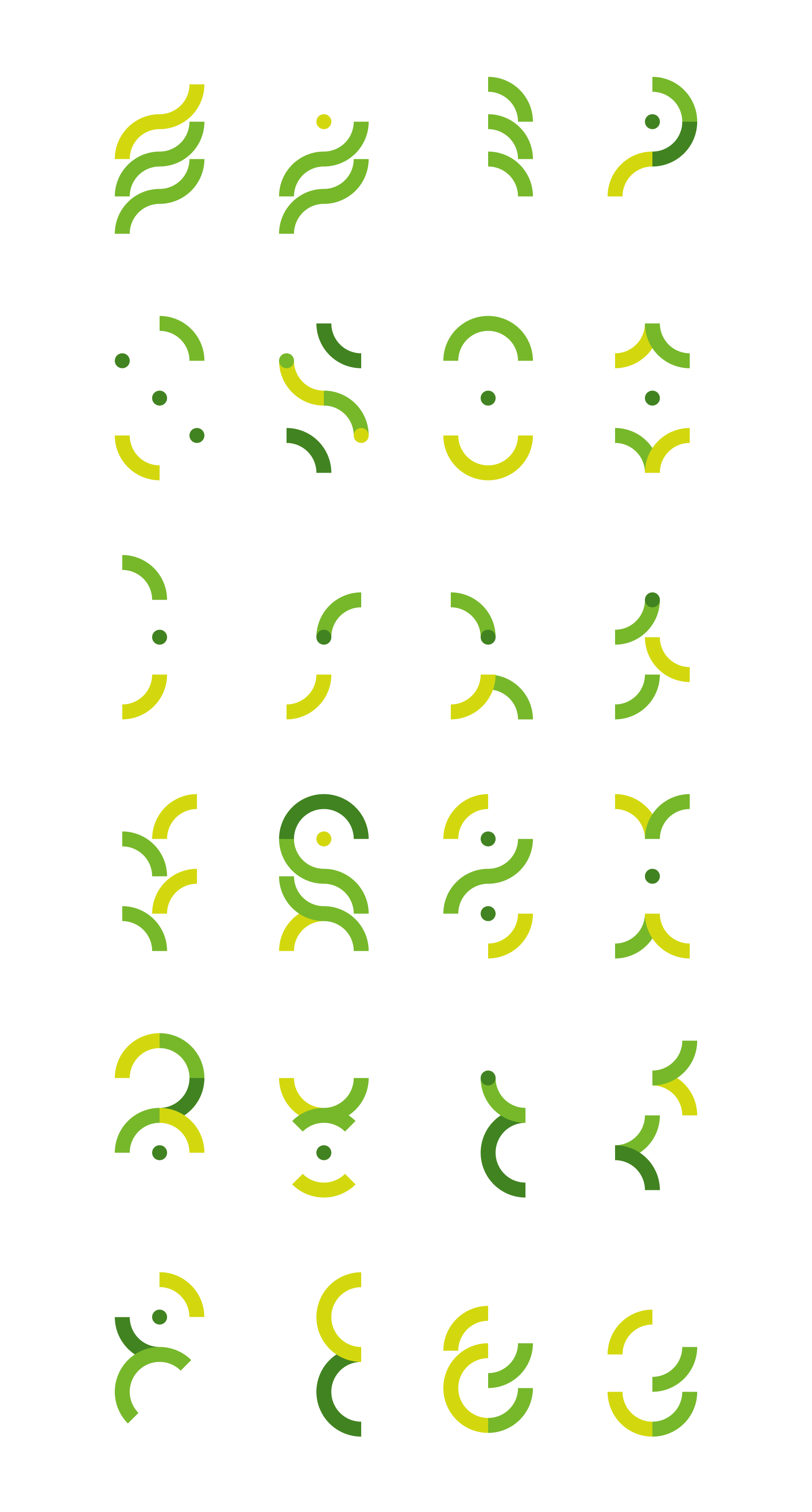 Graphic Elements - rectangle - on contrasted brand