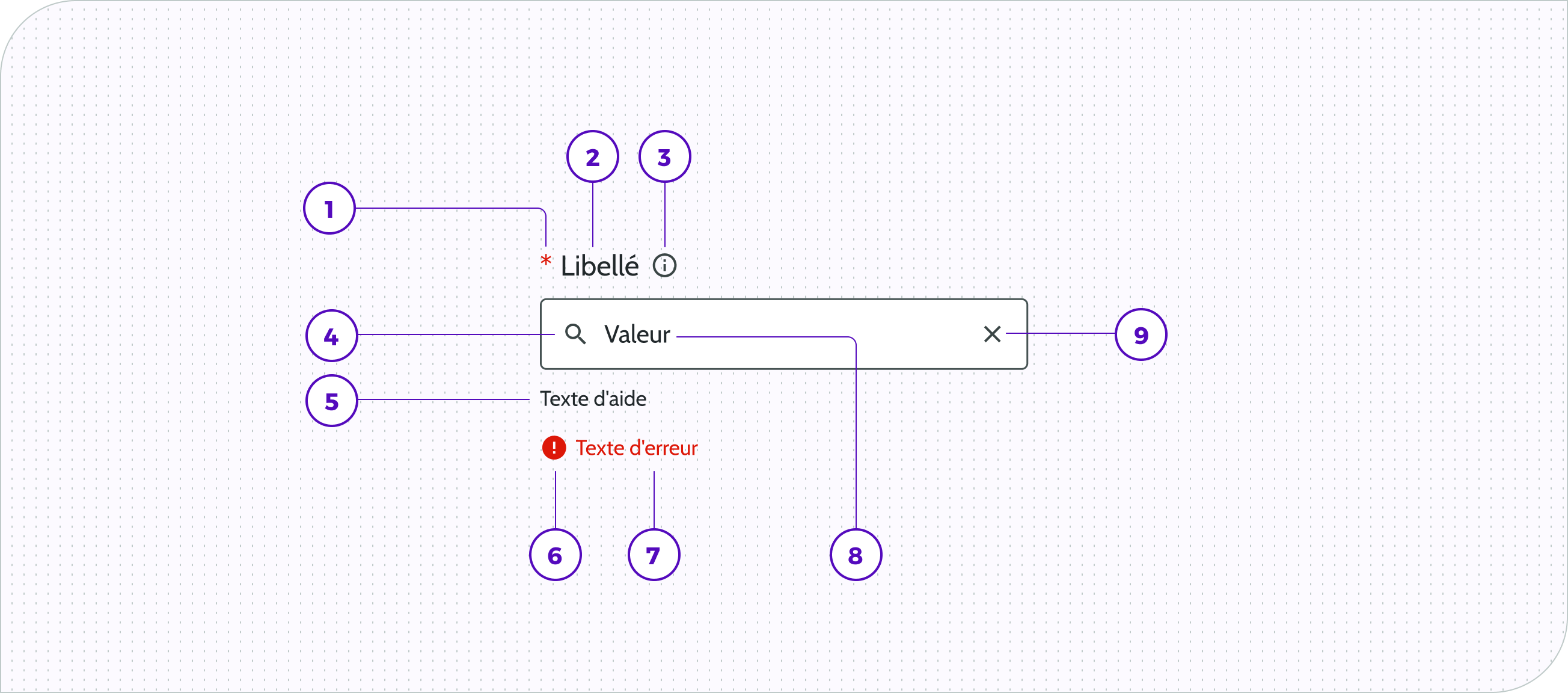 Search Input - Anatomie