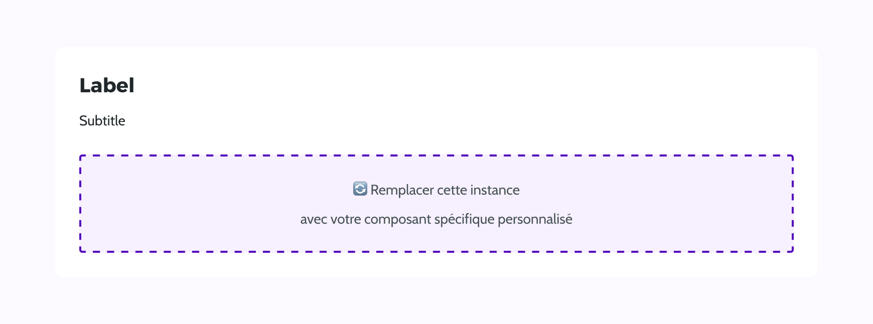 Groupe de champs - on layer
