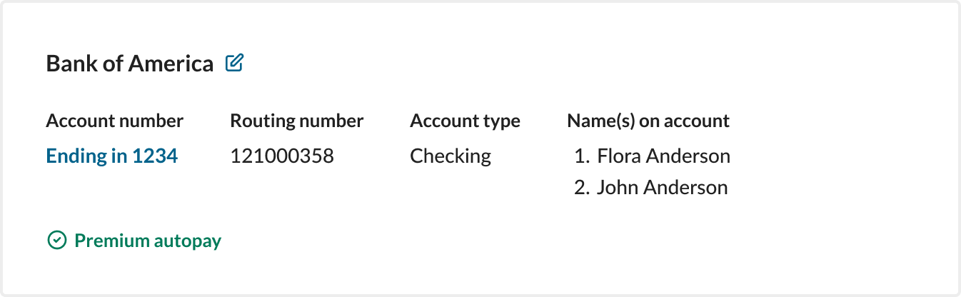 Guidelines | Card (bank data) | Made with Supernova