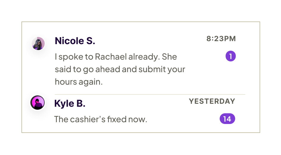Badge-Example-Count-Message