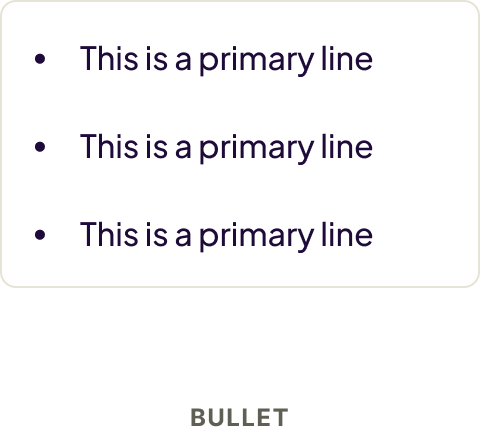 List-Example-Type-Bullet