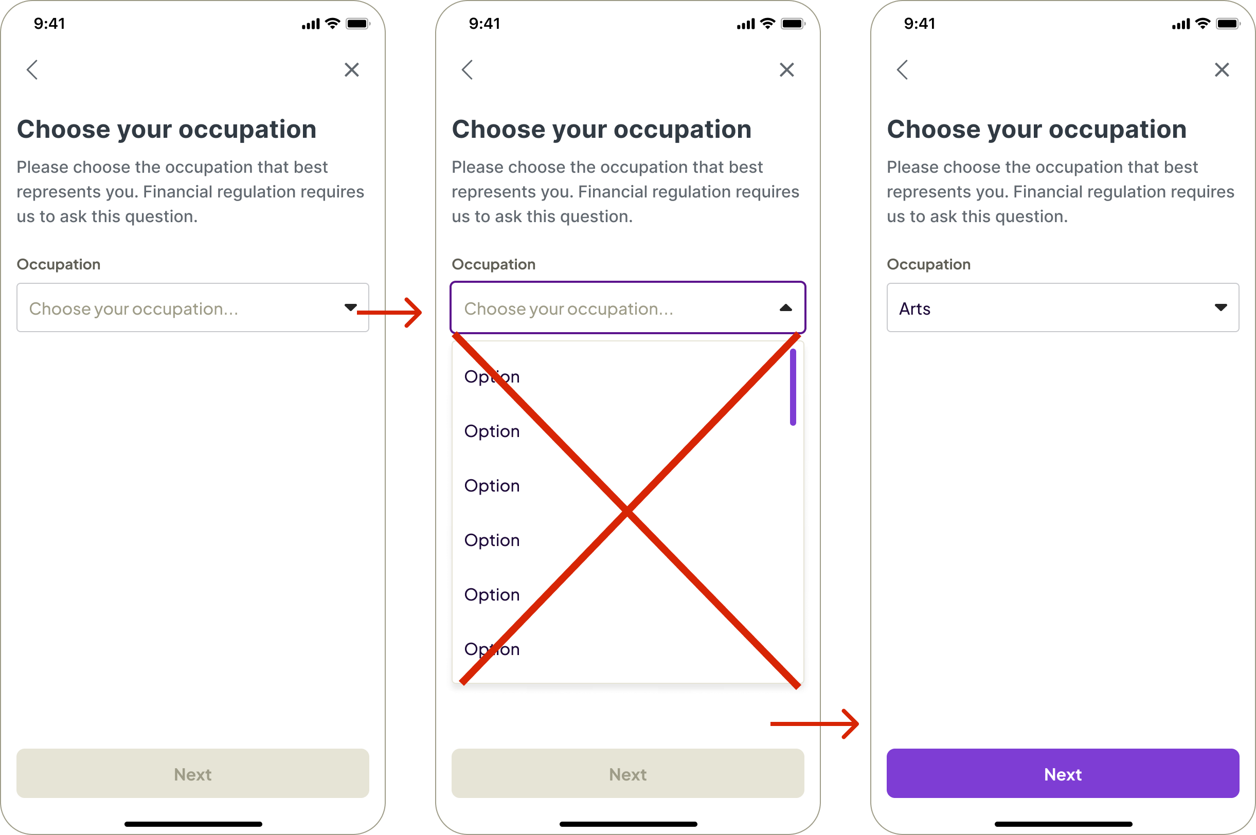 Selects-Example-NativeApp-Dont