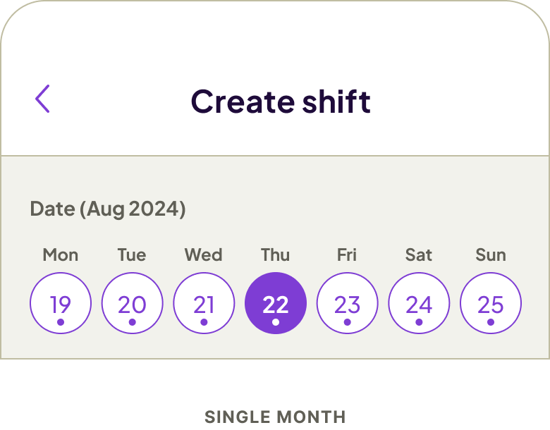 WeekdayPicker-Example-SingleMonth