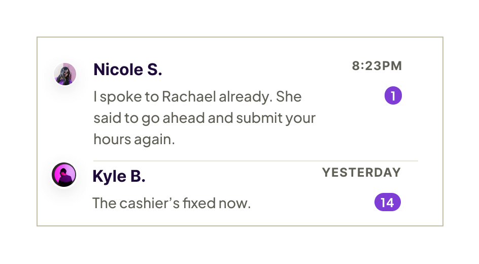 Badge-Example-Count-Message