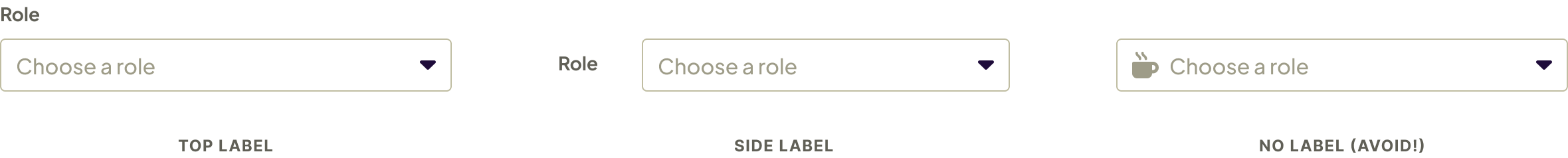 Selects-Example-Label