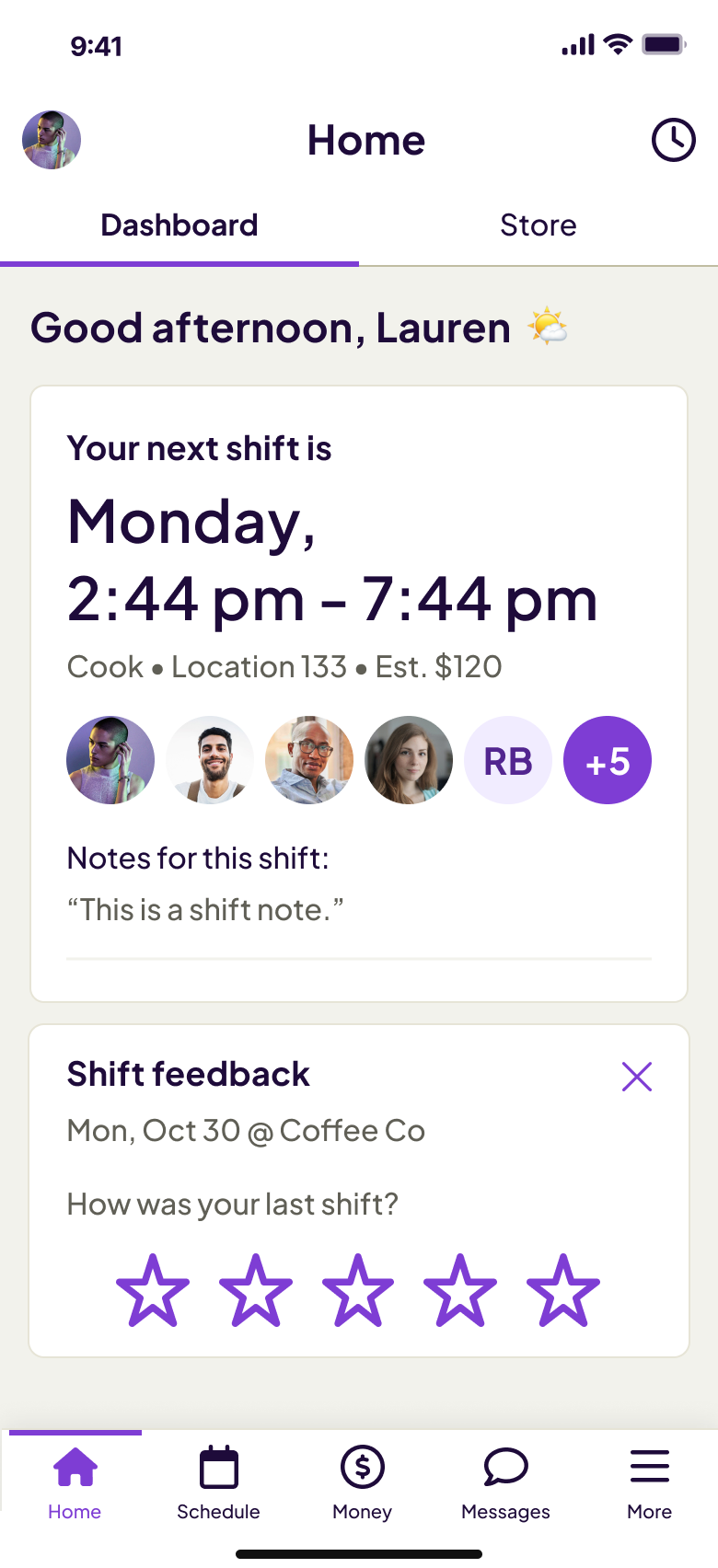 Feed Page