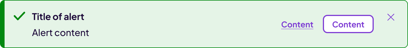Type=Banner Alert, Stacked=False, Status=Success