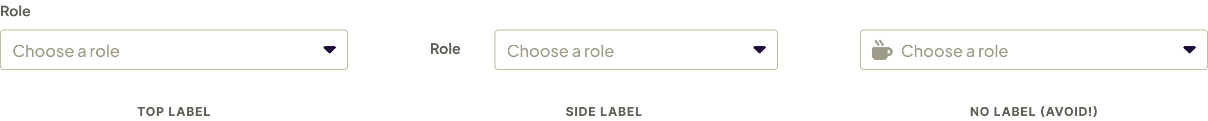 Selects-Example-Label
