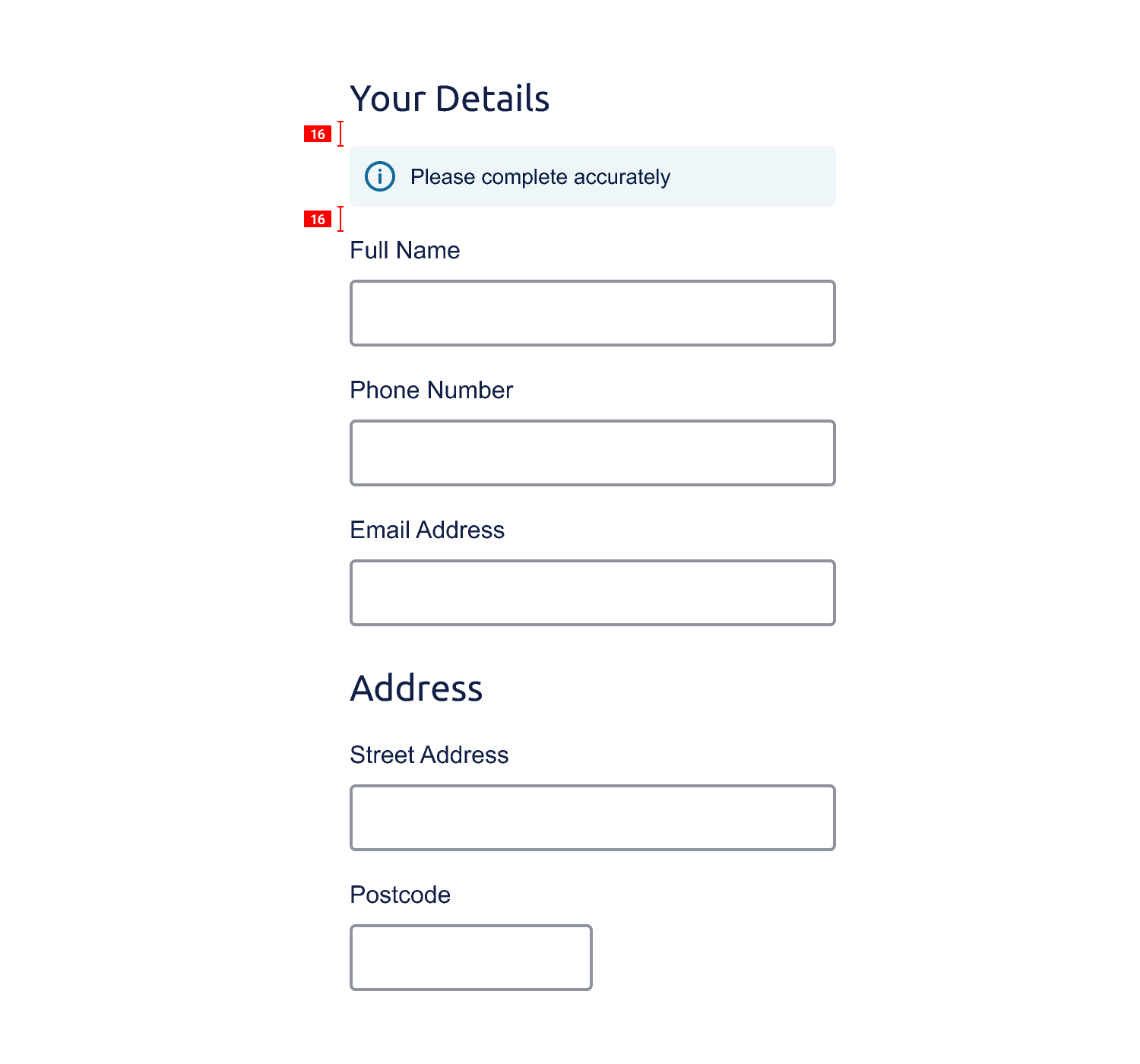 Alerts Positioning