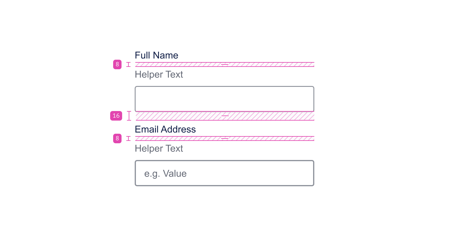 Form Element Spacing