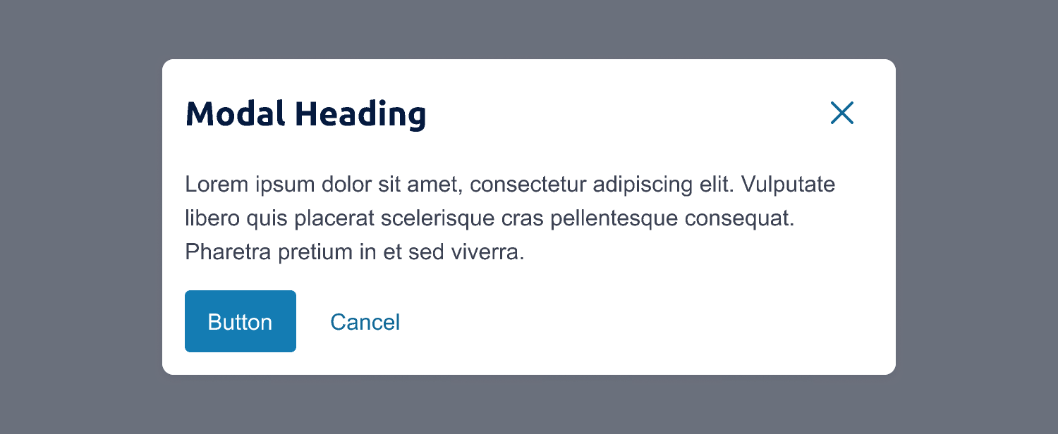 Modals | Overlay Components | Compound Design System