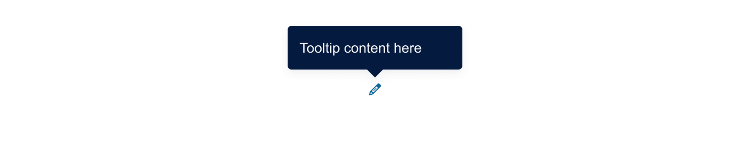 Small icon button and tooltip being used together