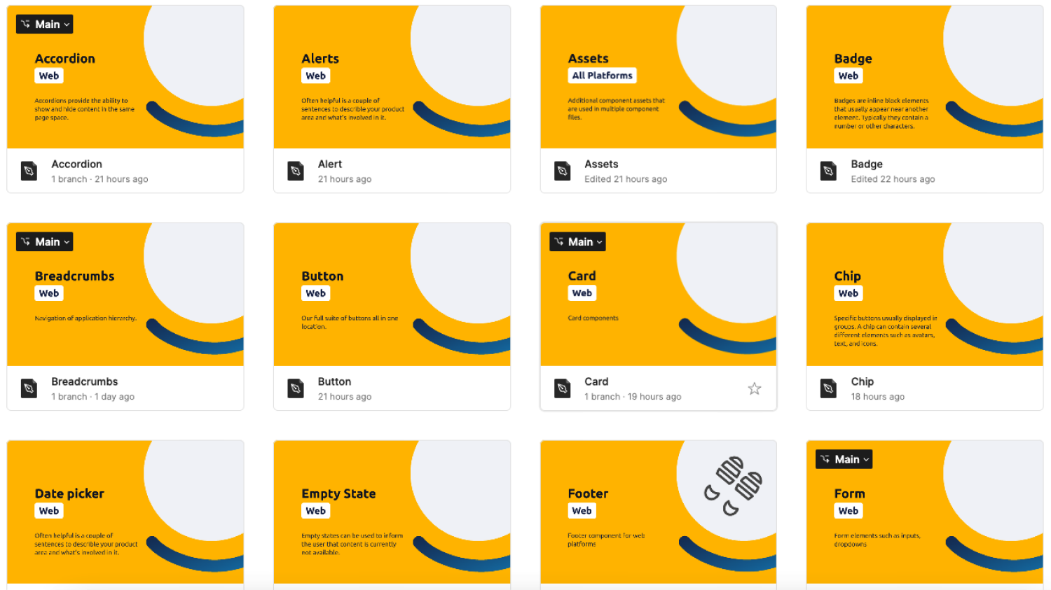 Web Component Figma Files