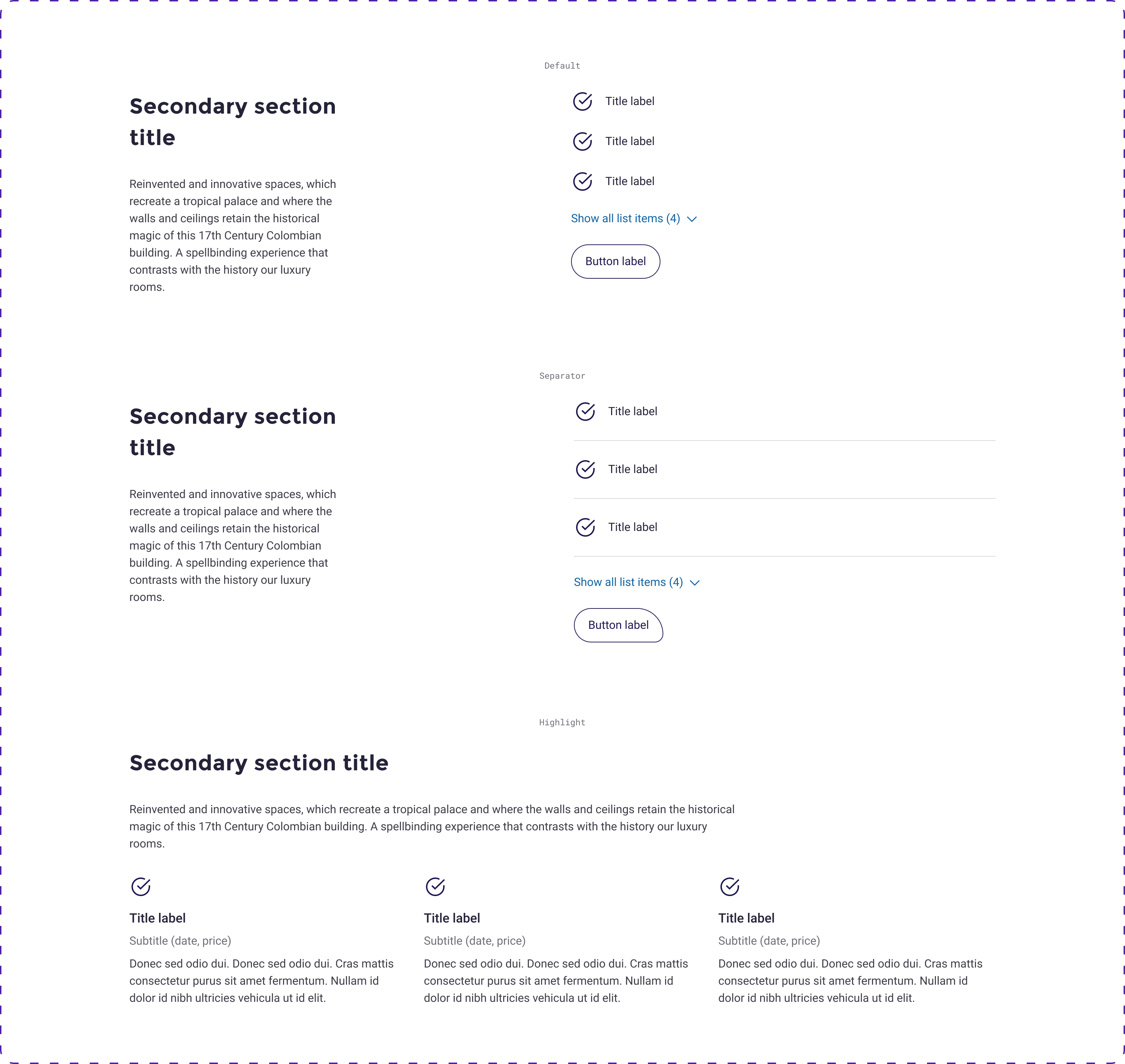 Overview | List | Welcome by Accor