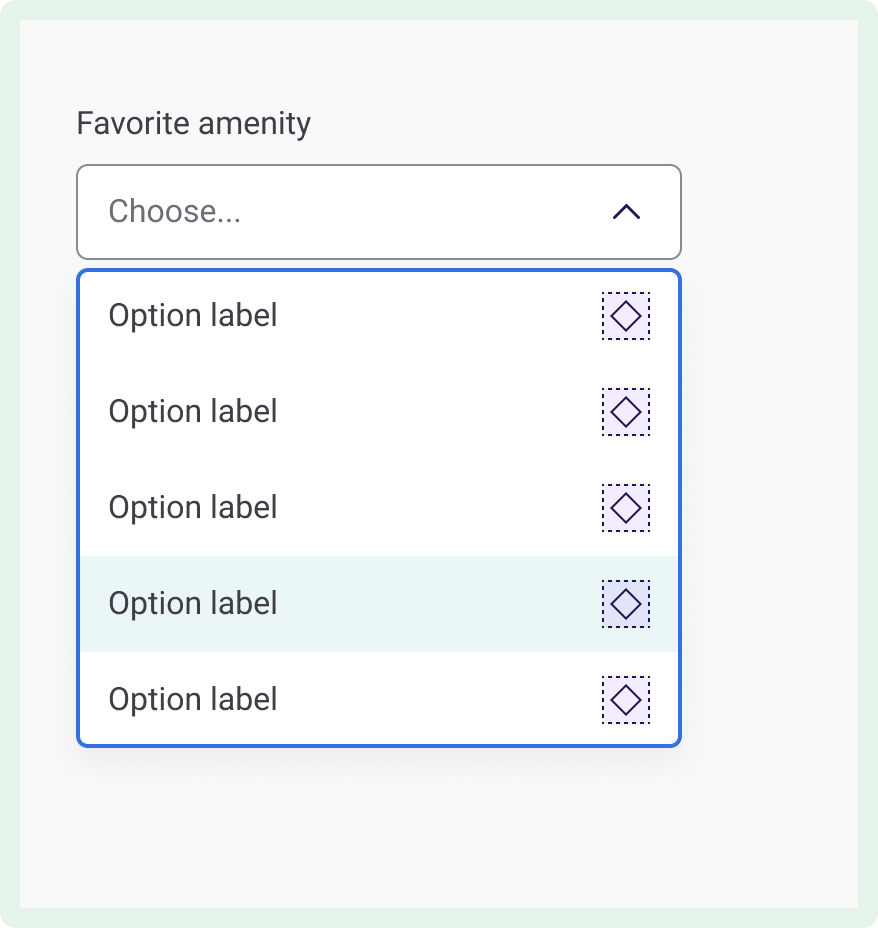 Usage | Dropdown | Welcome by Accor