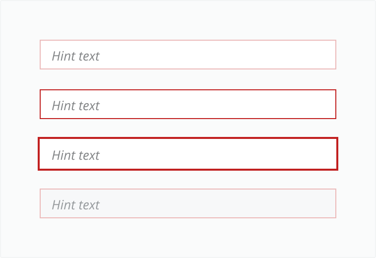 Overview | Text Input | Made with Supernova