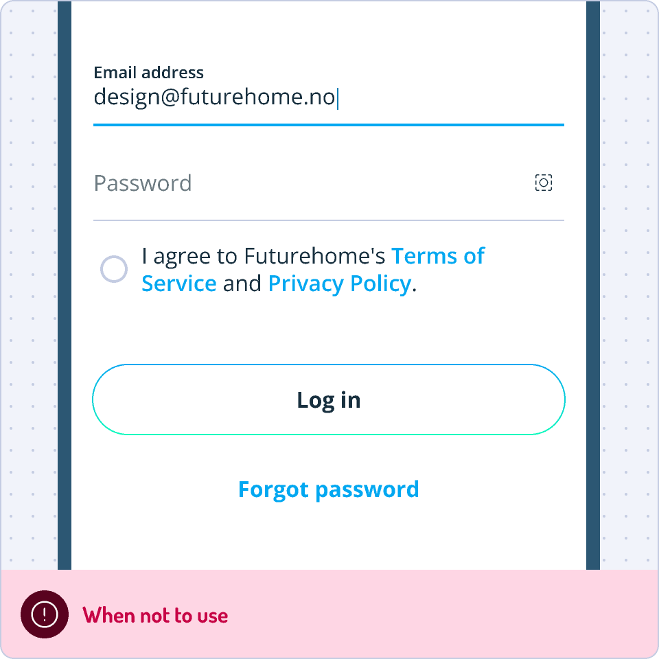 Overview | Checkbox | Made with Supernova