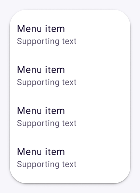 android-menu-supporting-text-light