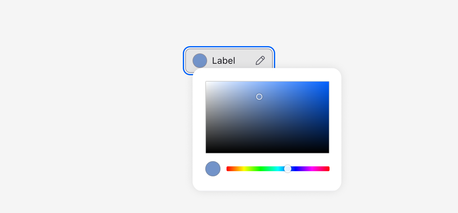 Input Color - Acorn Design System