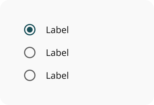 Overview | Radio button | Made with Supernova
