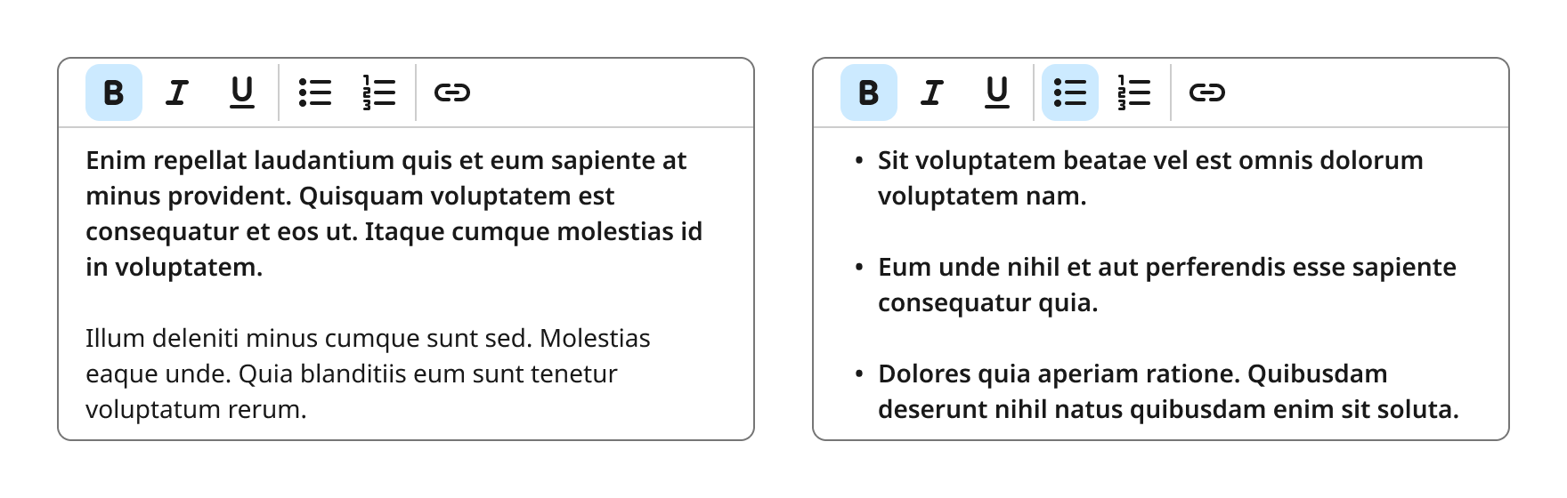 Overview | Text area | Made with Supernova
