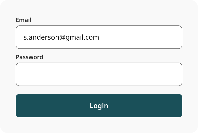 Overview | Text input | Made with Supernova