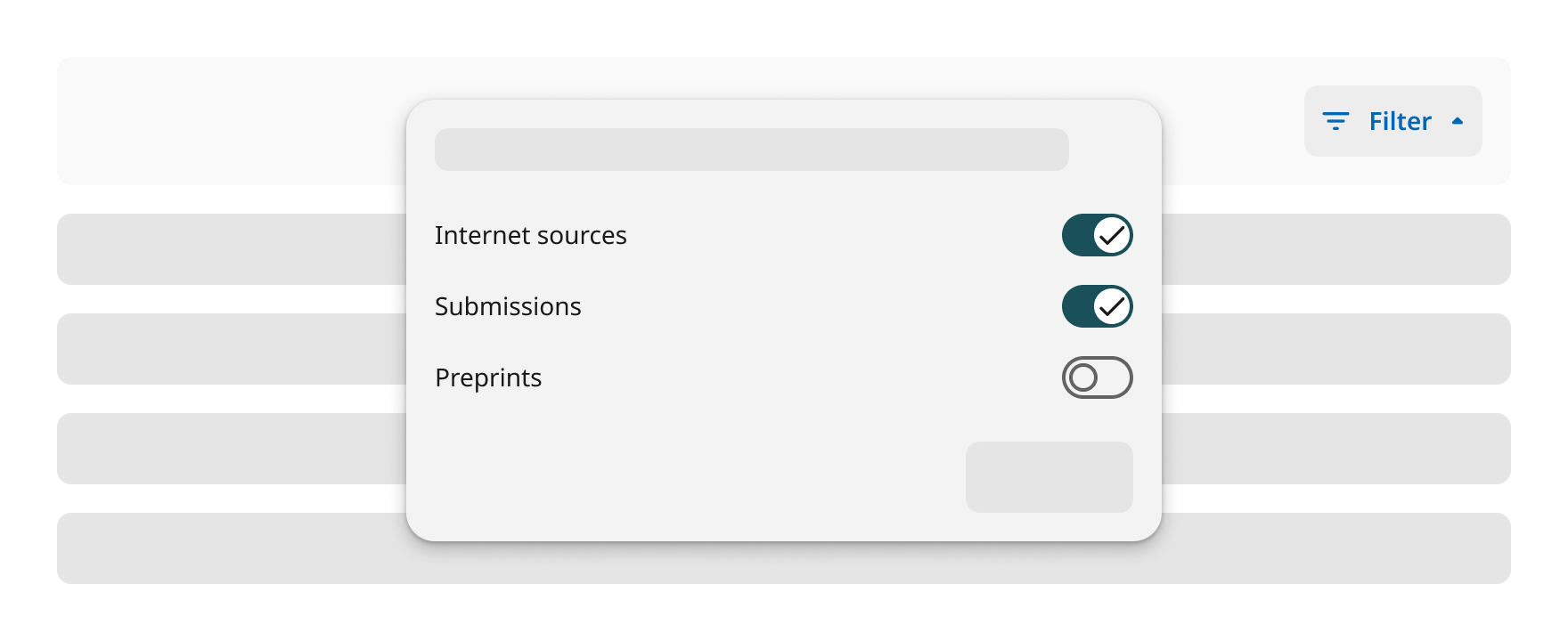 Overview | Sort and Filter | Made with Supernova