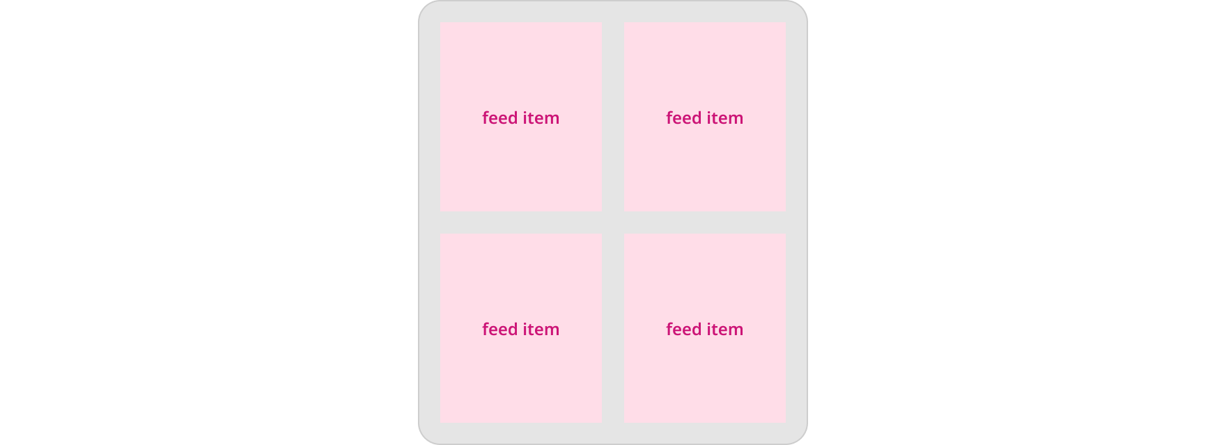 Feed | Canonical layouts | Made with Supernova