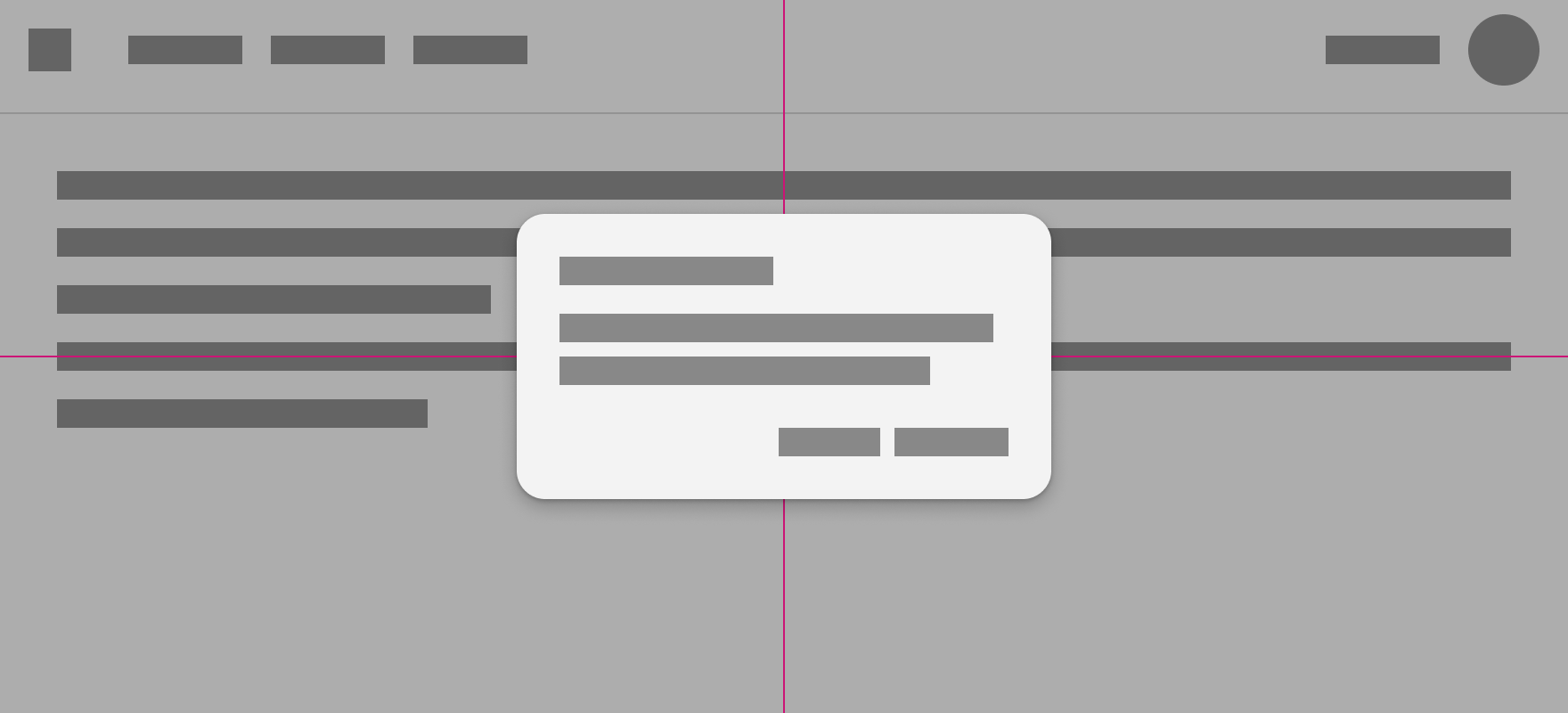 Overview | Dialog | Made with Supernova
