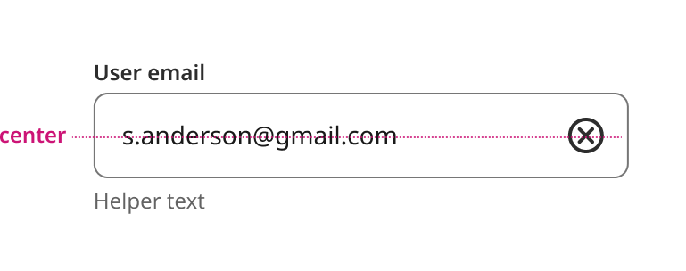 Overview | Text input | Made with Supernova