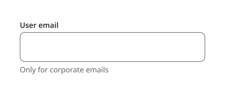 Overview | Text input | Made with Supernova