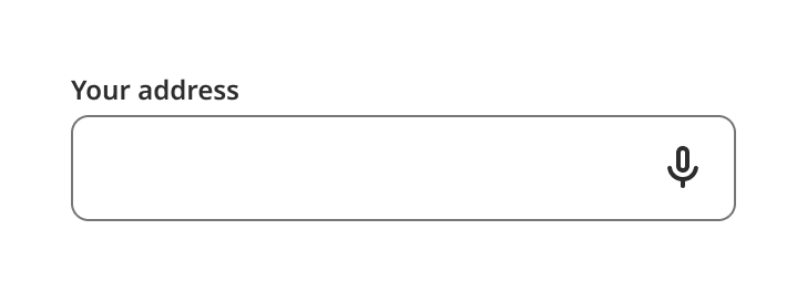 Overview | Text input | Made with Supernova