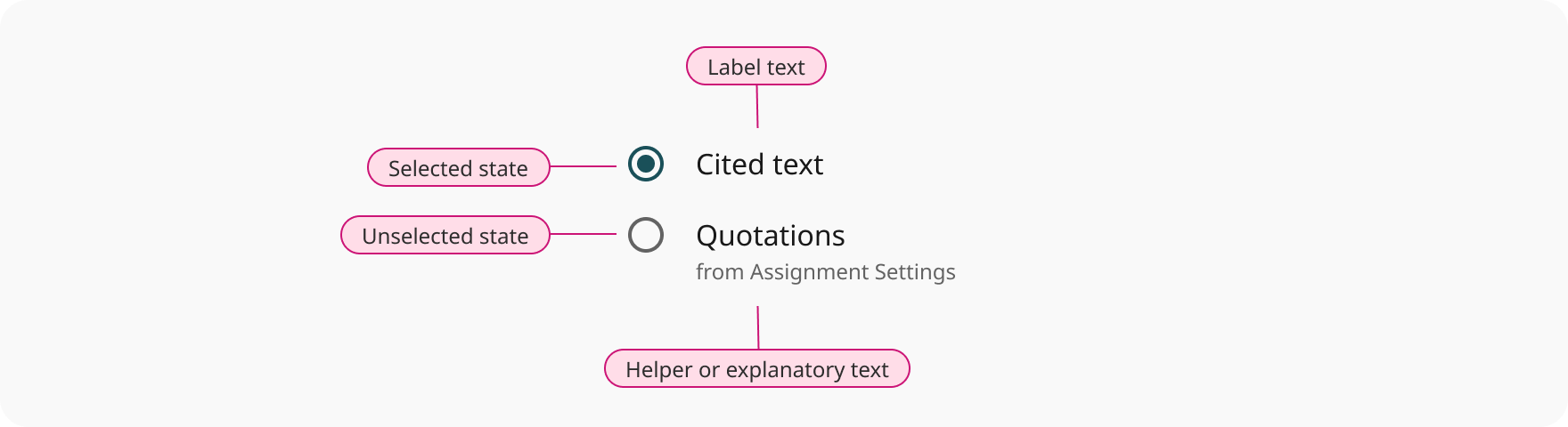 Overview | Radio button | Made with Supernova