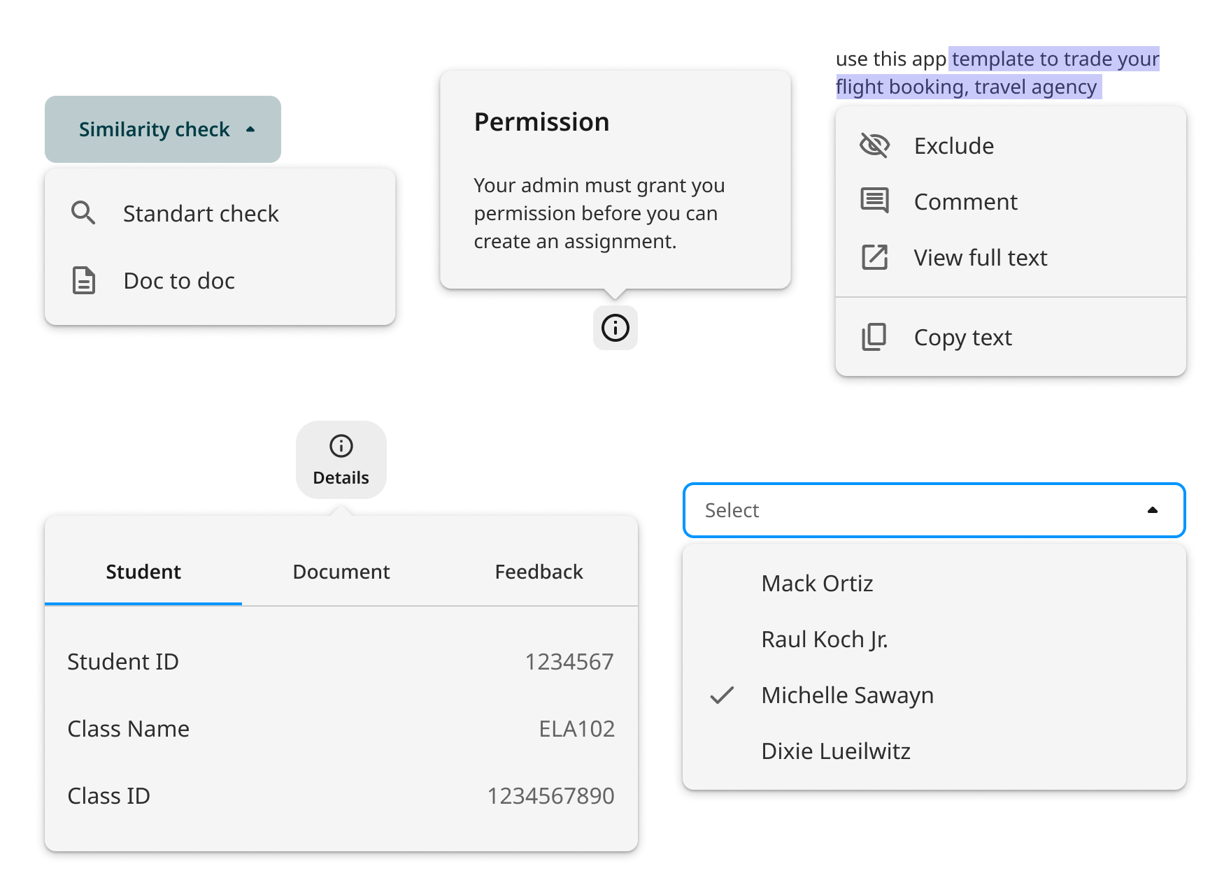 Overview | Popover | Made with Supernova