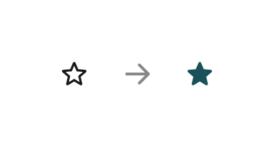 Overview | Toggleable icon button | Made with Supernova