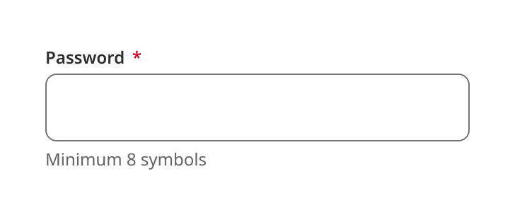 Overview | Text input | Made with Supernova