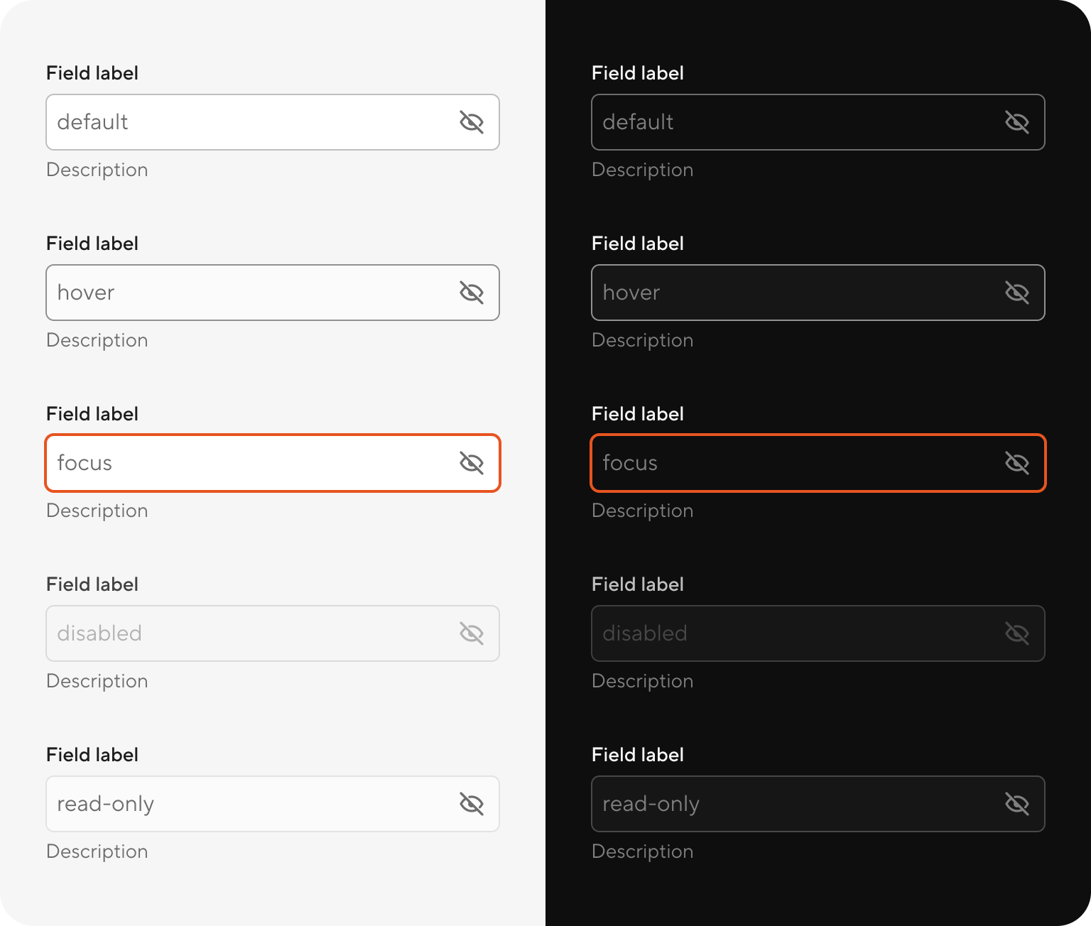 Field password - spark