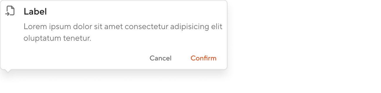 Popover overview