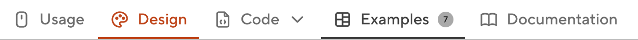 Tabs - Overview